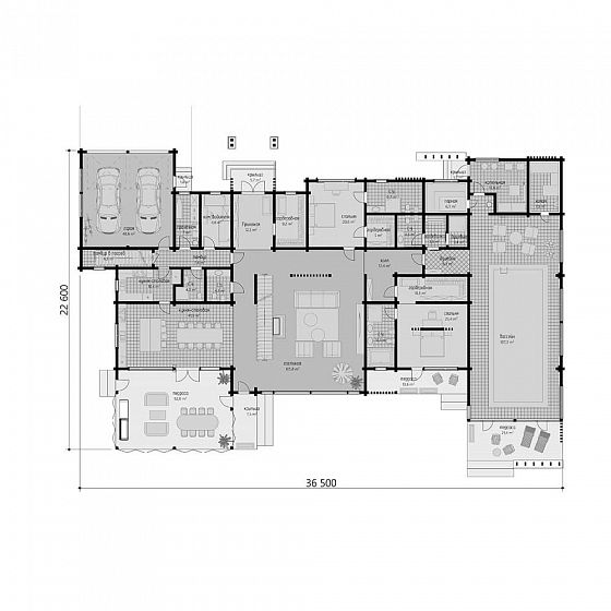 План 1-го этажа